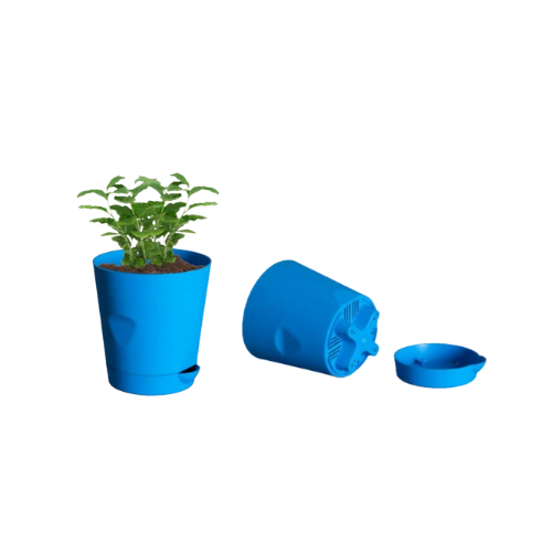 Self Watering Pot (Olive)1 Self Watering Pot (Olive)